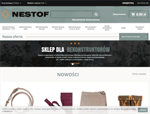 Tablet Screenshot of nestof.pl